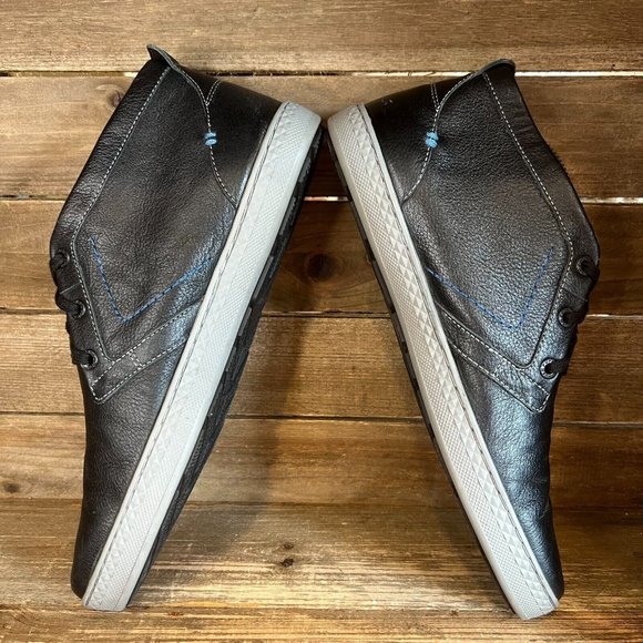 Mens Hush Puppies Black Gresham Roadcrew Ankle Comfort Chukka Boots Size 9 M GUC main image 5